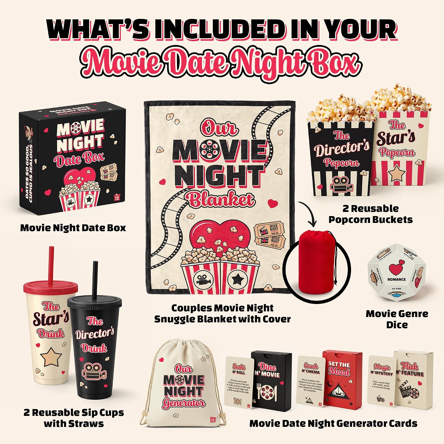 Movie Night Date Box